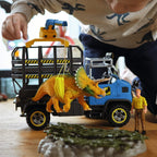 Schleich Dinosaurios - 43Pc Dino Transport Mission Playset - Niños 4+ |