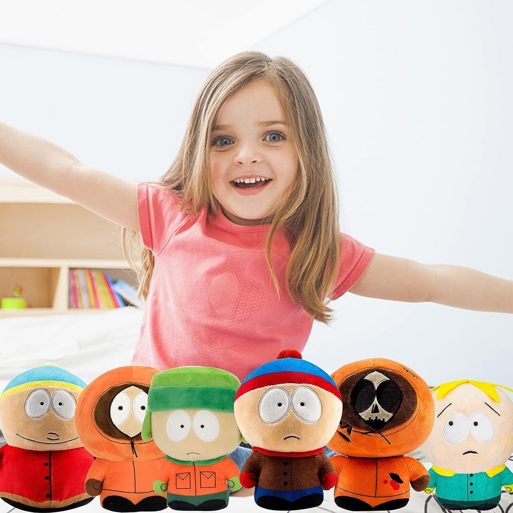 YZONU SP - Juguetes suaves de anime, muñeca de felpa, linda almohada de animales de peluche para niños, adultos y fanáticos (6 unidades)