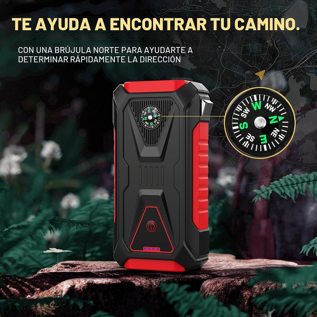 Arrancador de coche, paquete de refuerzo de batería de 12 V