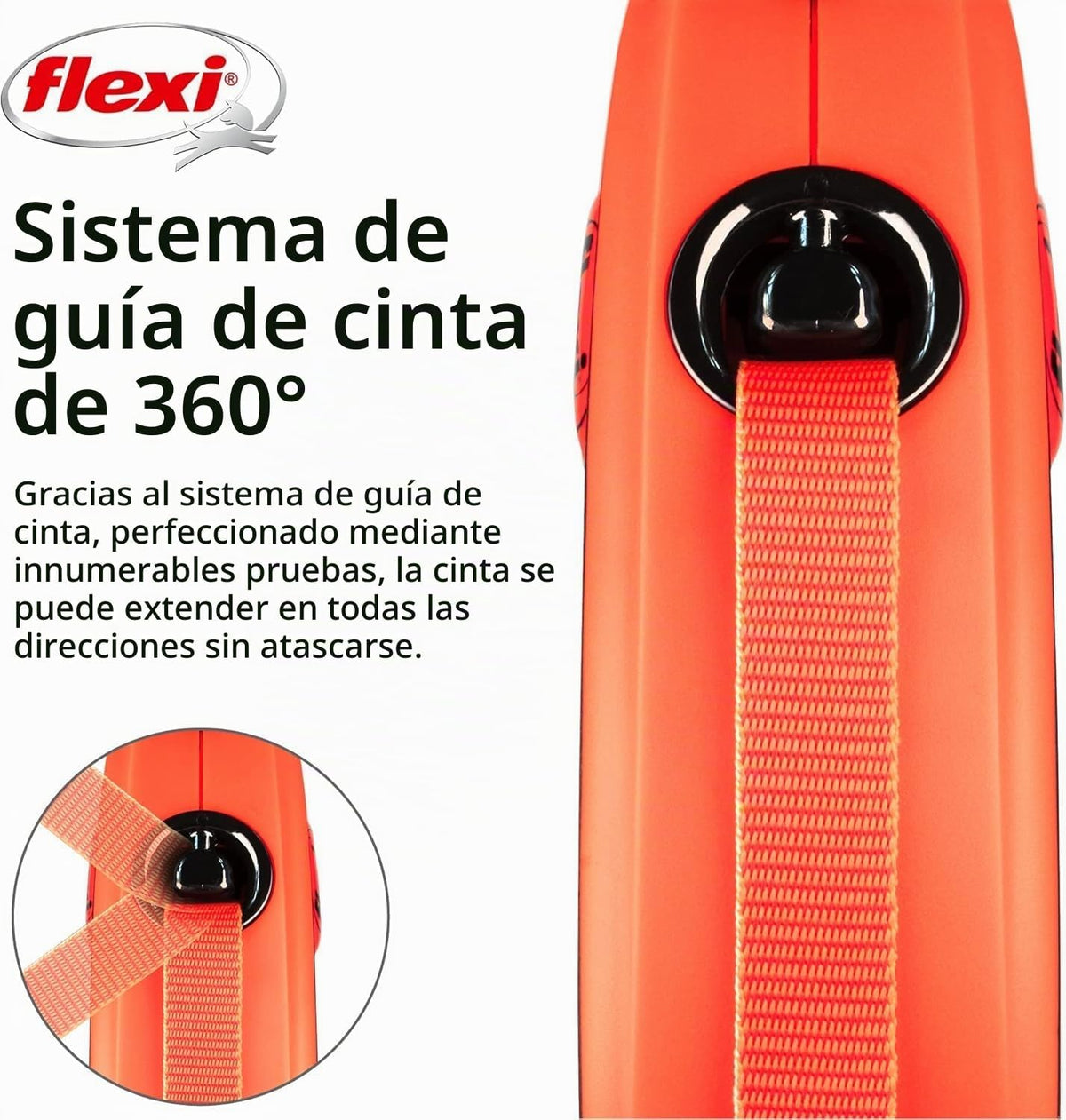 FLEXI® Xtreme - Correa retráctil para perro, pequeña, 16 pies