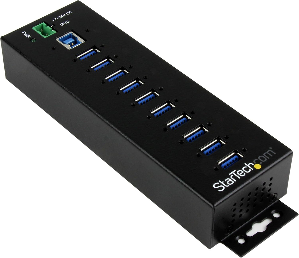 StarTech.com, HB30A10AME, hub USB 3.0 de 10 puertos, alimentado