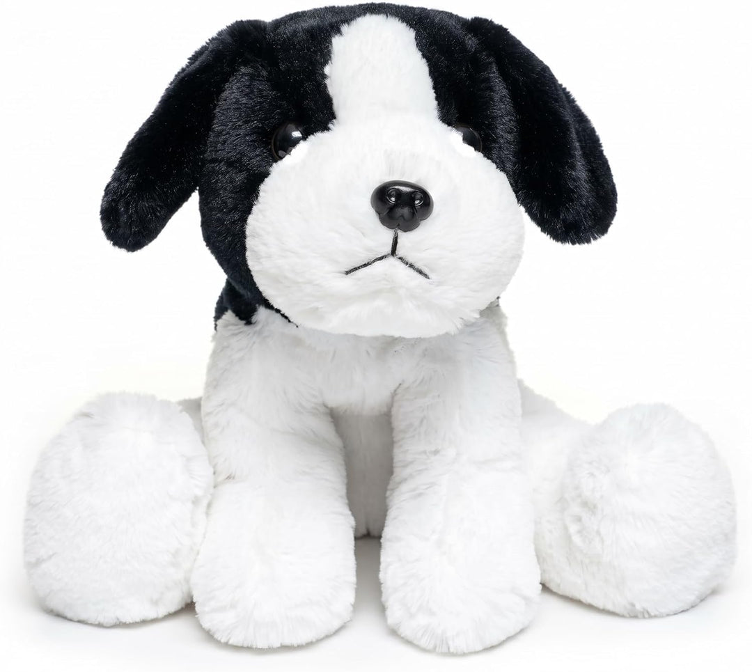 WEIGEDU - Peluche de perro pastor Beagle blanco y negro | Para niño...