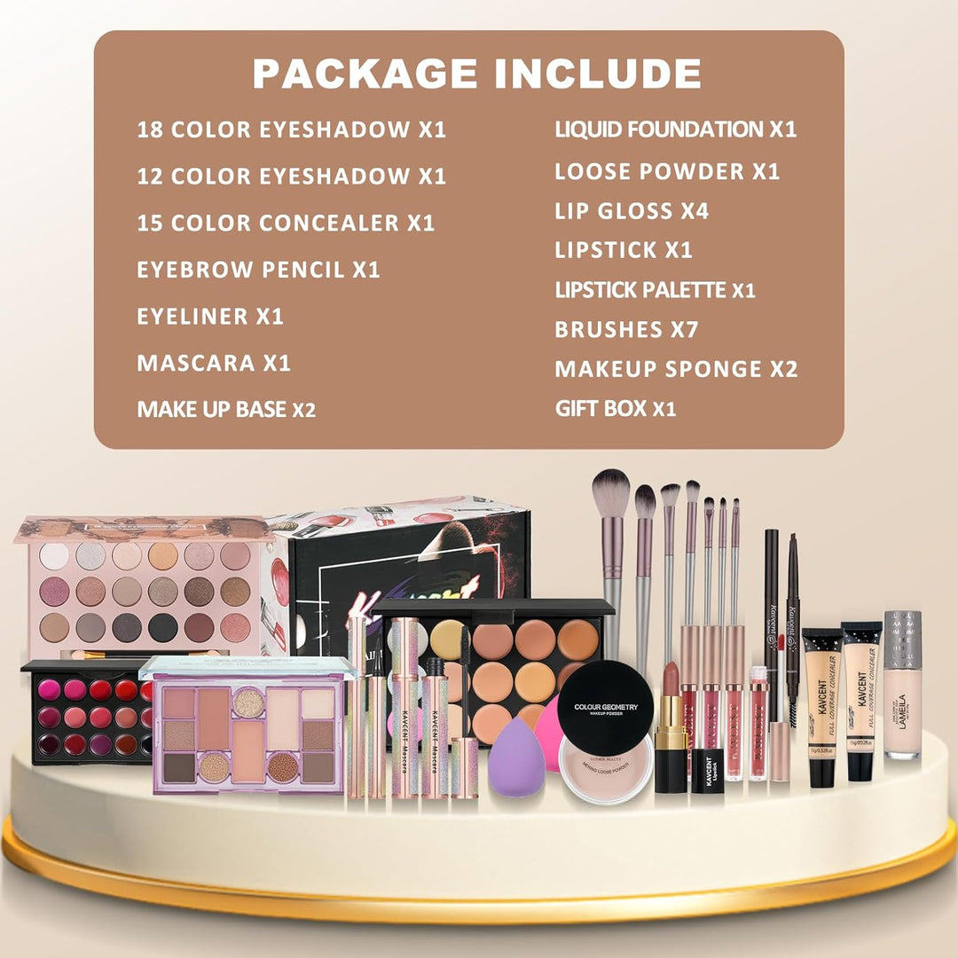 Kit de maquillaje para adolescentes, kits de maquillaje para mujere...
