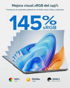 EVICIV Monitor portátil inalámbrico con batería de 10000 mAh, 18.5...