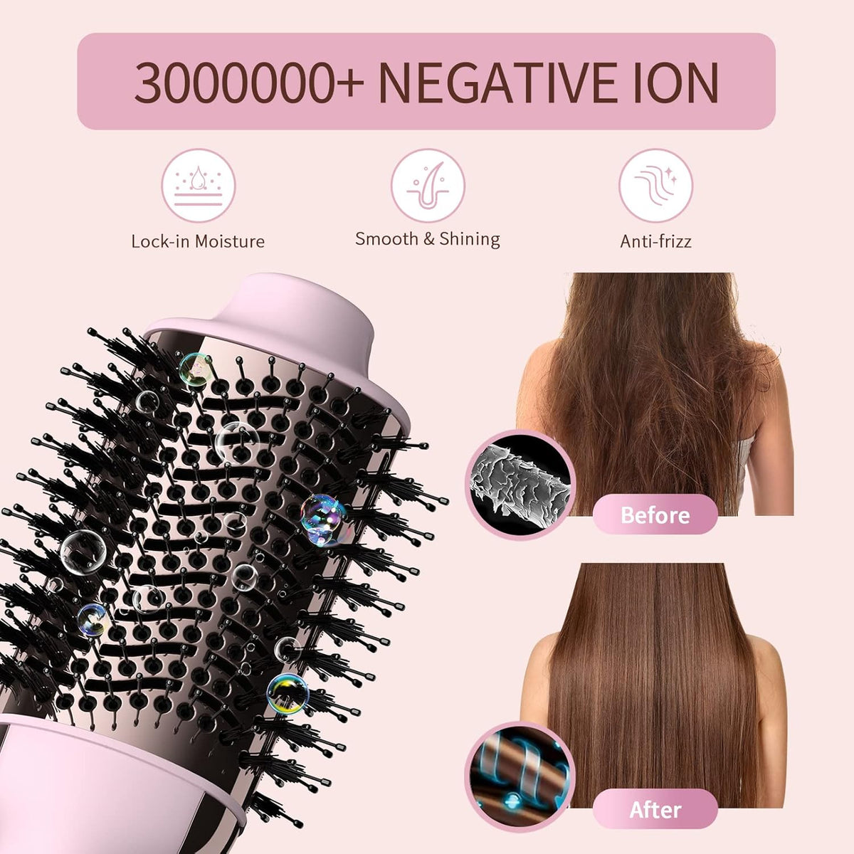 Umeely - Cepillo secador de pelo, secador de pelo y cepillo de un s...