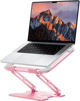 JCZT Soporte ajustable para laptop para escritorio, elevador plegab...