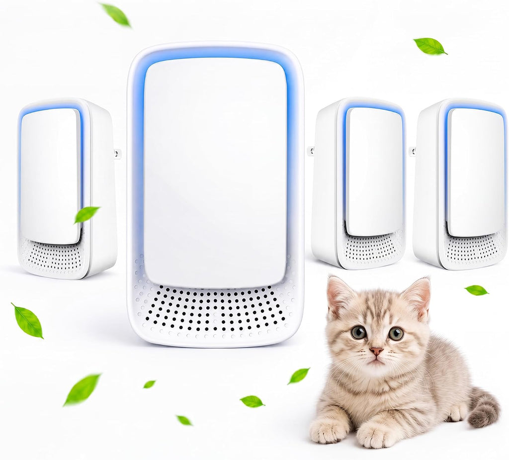 Plug In Air Ionizers 4 Pack - Pequeños Purificadores de Aire para el Hogar, Dormitorio, Viaje