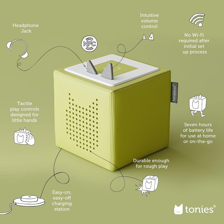 Toniebox 1 - Set de inicio del reproductor de audio con Playtime Pu...