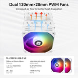 Thermalright Peerless Assassin 120 SE ARGB White V2 Enfriador de CP...