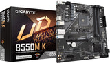 GIGABYTE Placa base B550M K AMD AM4 Micro-ATX, soporta procesadores...