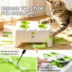 Juguetes automáticos interactivos para gatos, juguete mágico de