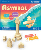 SimplyFun Asymbol - Un juego de construcción y comunicación que desafía tu creatividad e imaginación - 3 a 6 jugadores - Un juego para niños a partir de 8 años