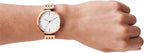 Armani Exchange A|X Reloj para Mujer, Reloj de Acero Inoxidable de Tres Manecillas para Mujer