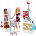 Barbie Doll con Blonde Hair y Grocery Store themed Accessories