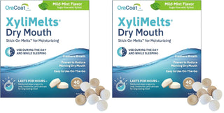 Oracoat XyliMelts para boca seca noche o día – Discos adherentes hi...