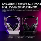 Logitech G Astro A50 Auriculares inalámbricos multiplataforma para juegos, Negro