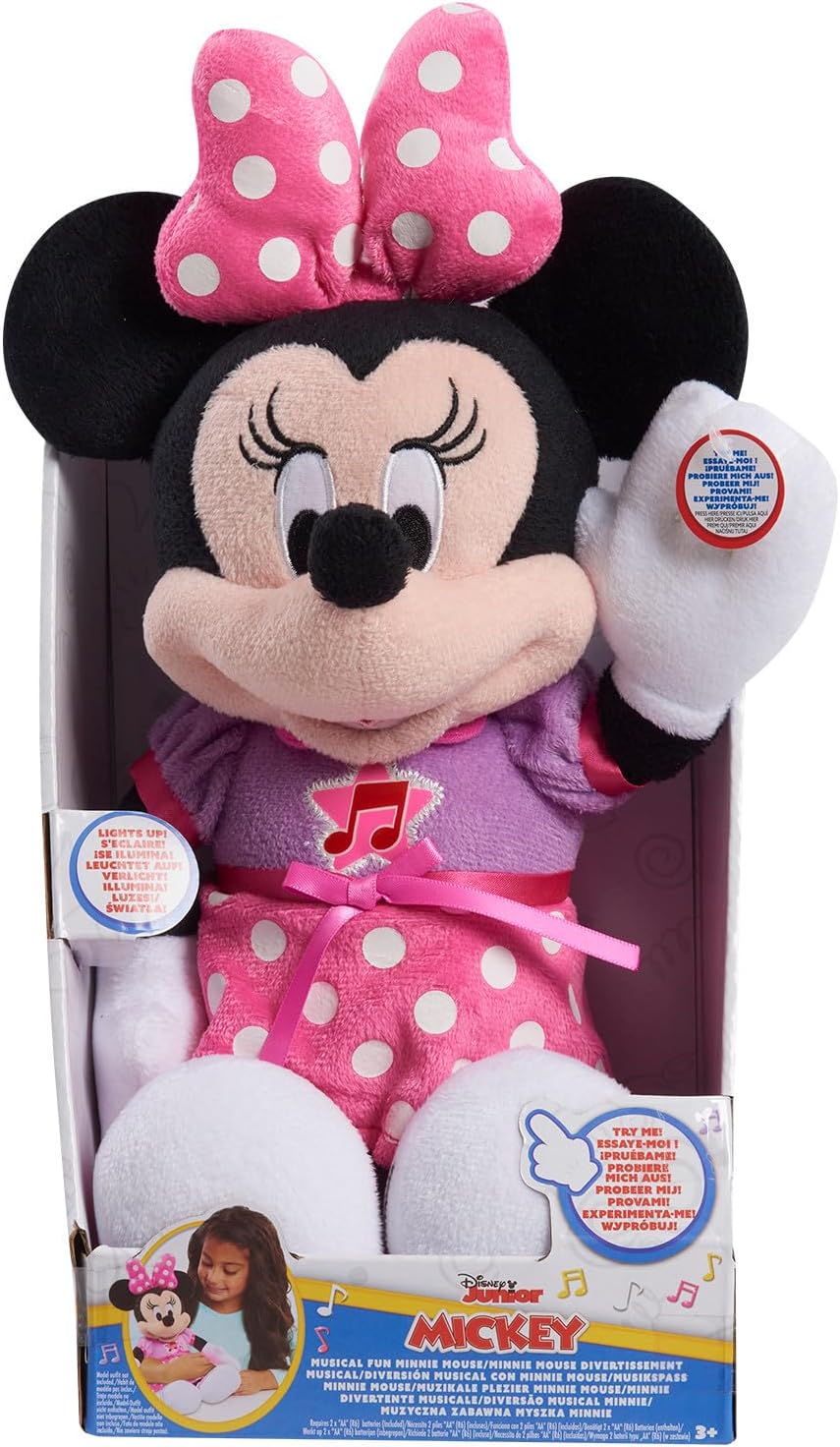 Disney Junior Mickey Mouse Funhouse Minnie Mouse con luces y sonido...