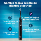 Oral-B Cepillo de dientes eléctrico recargable, iO2