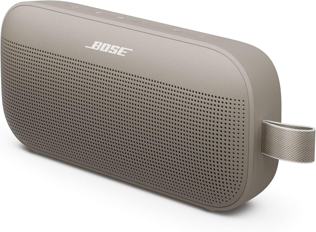 Bose SoundLink Flex Bluetooth Speaker (2nd Gen) - Portable Outdoor Speaker con Hi-Fi Audio, Waterproof y Dustproof, USB-C, hasta 12 Hours Battery Life, Sandstone