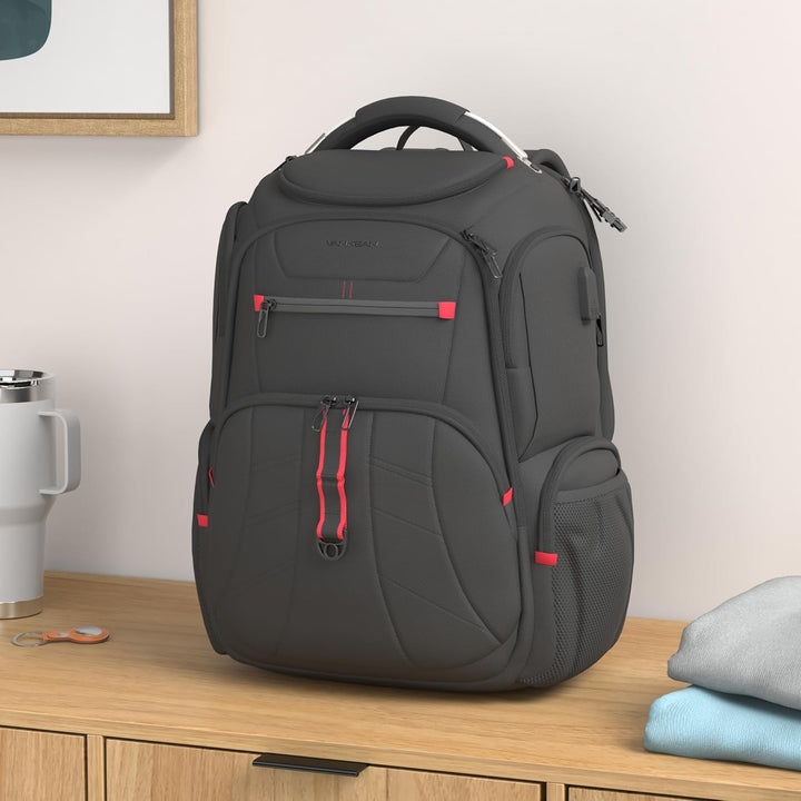 VANKEAN Mochila de viaje para portátil de 17.3 pulgadas, compatible...