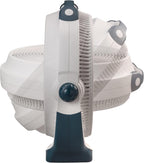Ventilador Lasko Wind Machine, ventilador circulador de aire con 3...