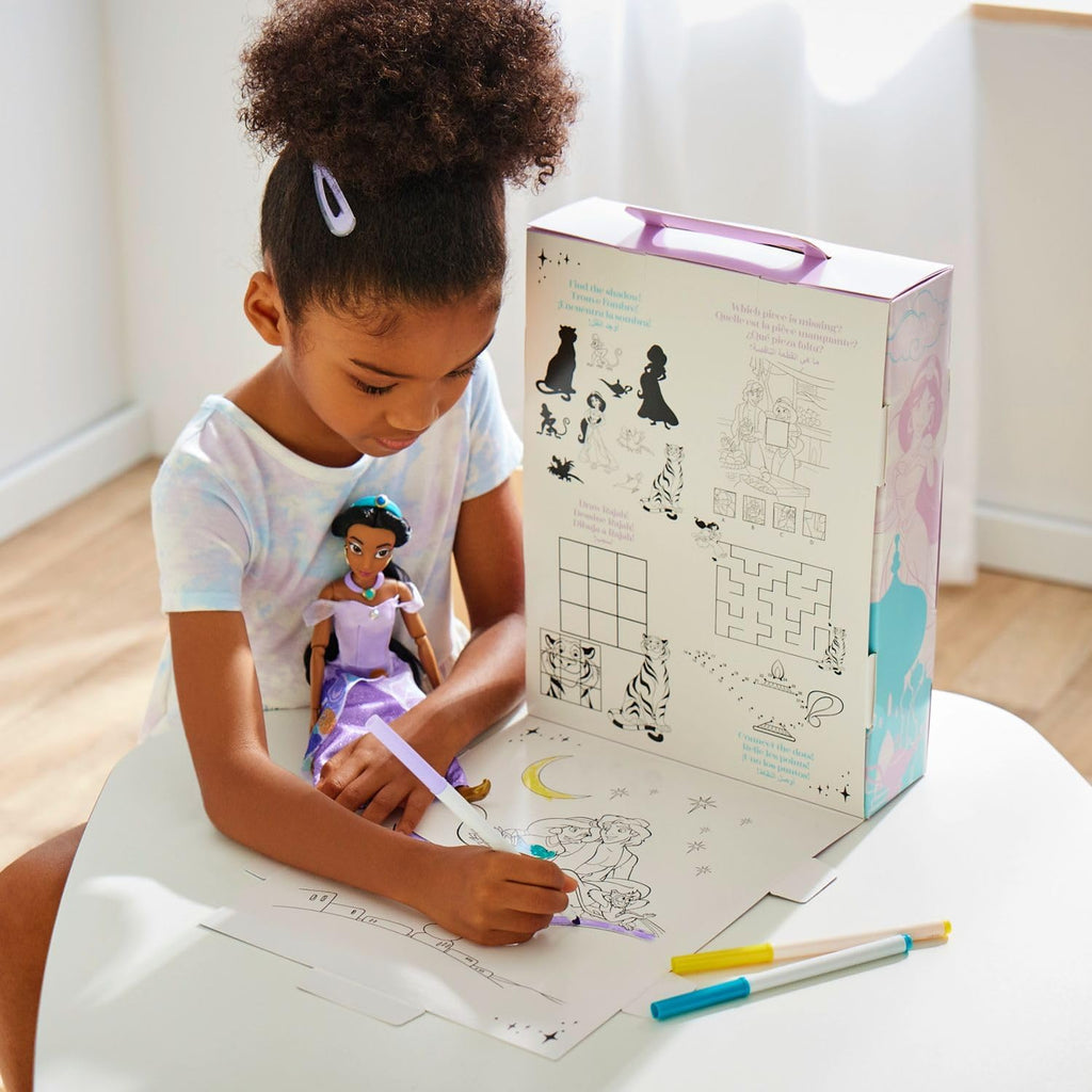Disney Store Muñeca oficial de Jasmine Story, de 11 pulgadas, inclu...