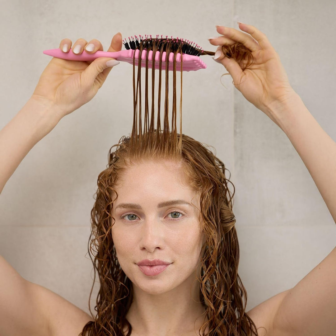 Bounce Curl Define EdgeLift Brush, herramienta 5 en 1 para rizos, o...