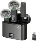 Micrófono Lavalier Inalámbrico Mini para iPhone Grabación de Video