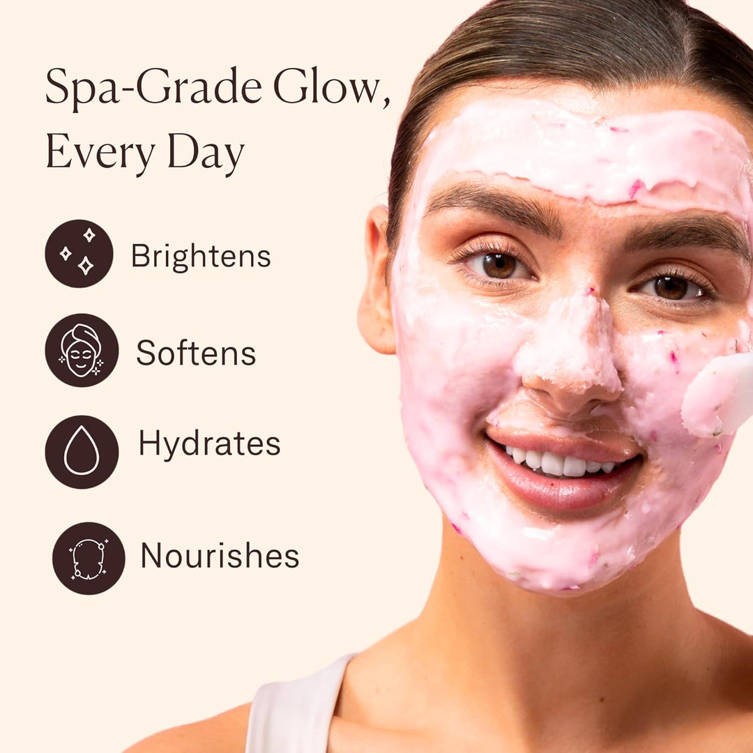 Mascarilla de gelatina para faciales \u2013 24 sabores hidratantes...