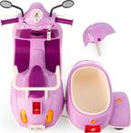 American Girl Hit the Road Scooter y Sidecar para muñecas de 18 pulgadas (muñecos se venden por separado)