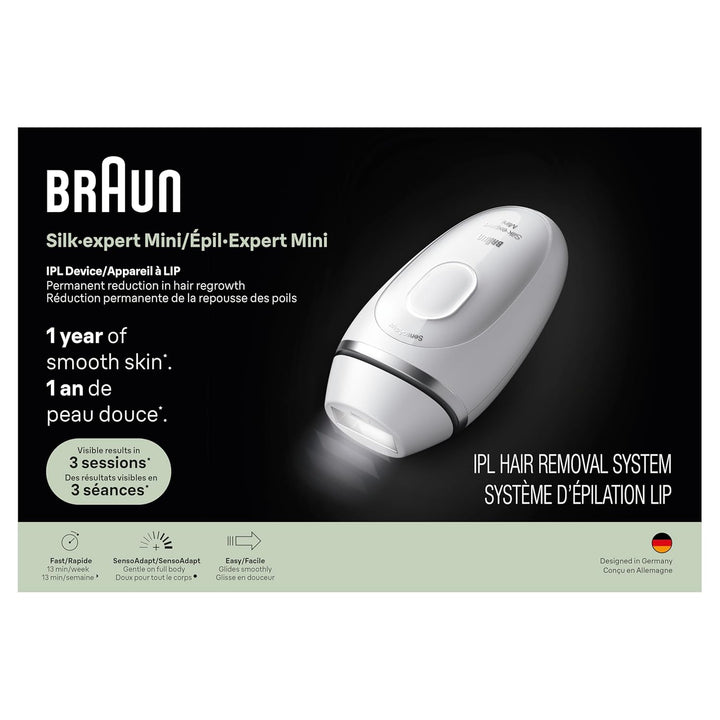 Braun IPL Mini, Seda·Expert Mini, Depilación IPL para Mujeres y Hom...