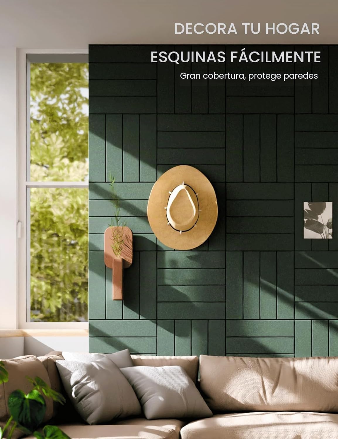 Tablero de anuncios de fieltro y tablero de corcho alternativo 48