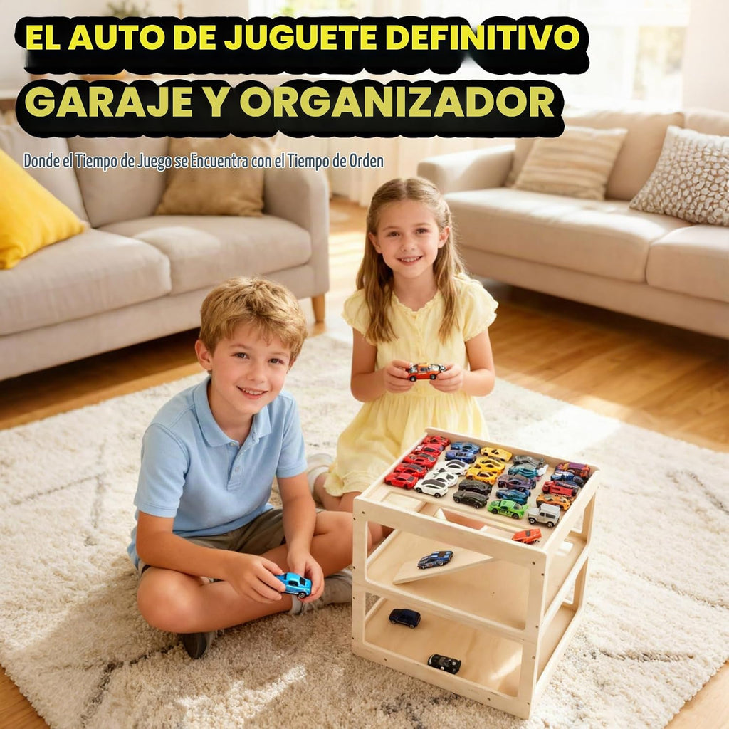 Vitrina para autos Hot Wheels Garage y Matchbox, 1/64 escala de juguete fundido a presión, estuche de almacenamiento para ruedas calientes, estacionamiento, garaje, diorama, juguete, rampa de aparcamiento