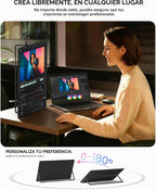 UPERFECT Monitor portátil 4K 60Hz 18.5", 145% sRGB QLED monitor...