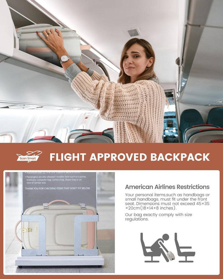 LOVEVOOK Mochila de viaje grande para mujer, mochila de transporte...