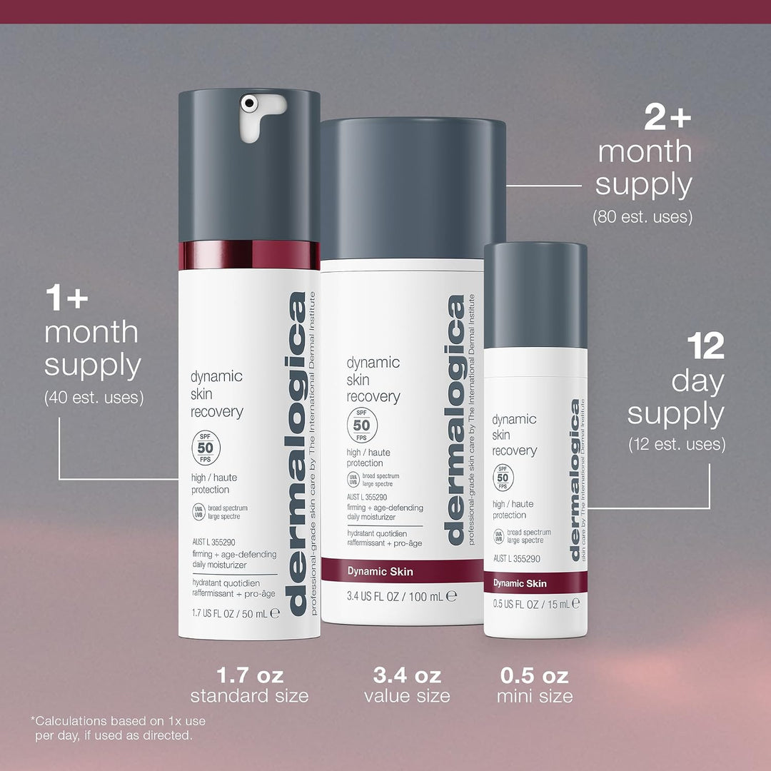 Dermalogica Dynamic Skin Recovery SPF50, protector solar antienveje...
