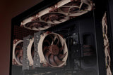 Noctua NF-A12x25 G2 PWM Sx2-PP, Juego de Ventiladores Dual para Apl...