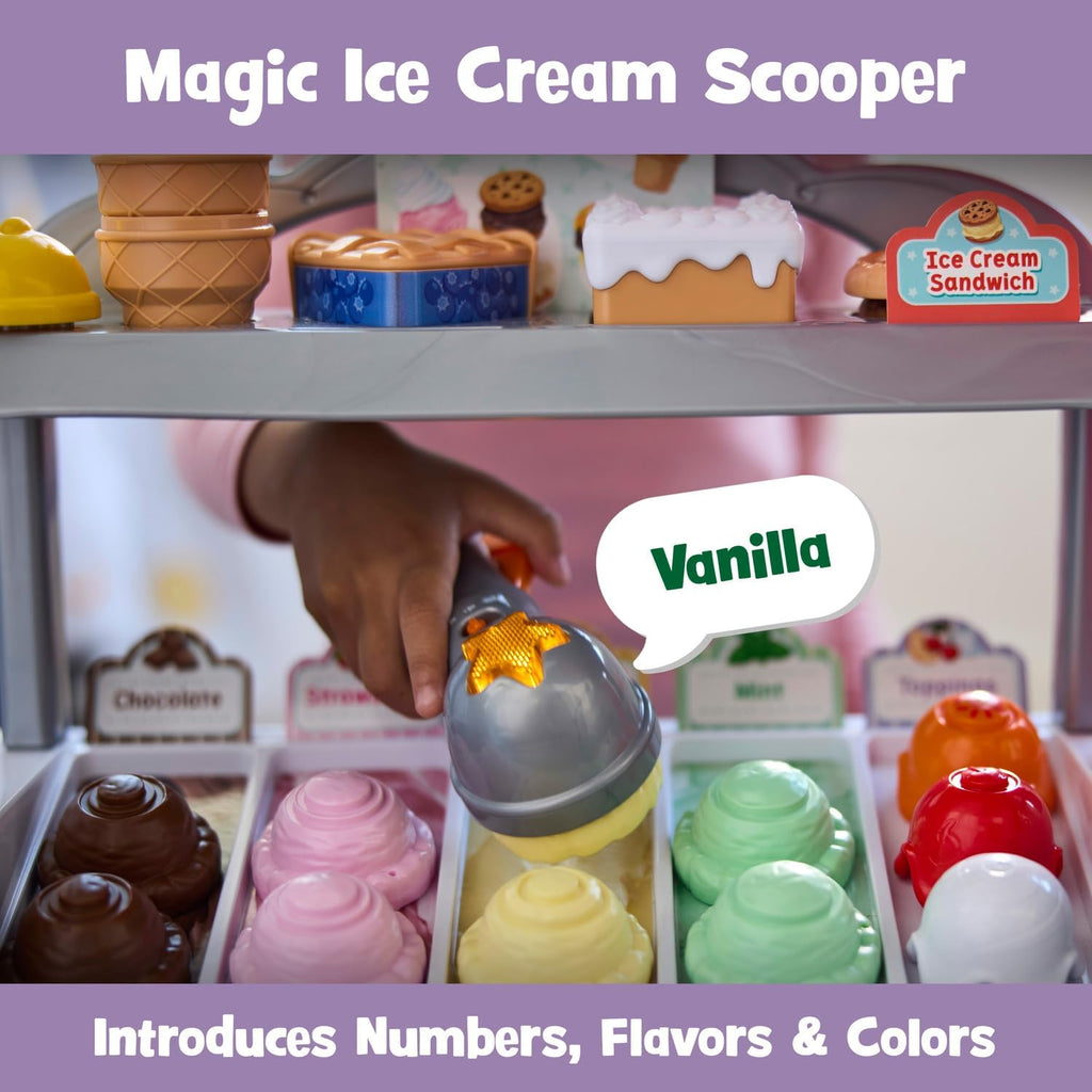 LeapFrog Scoop and Learn Ice Cream Parlor - Juguete de rol para niños