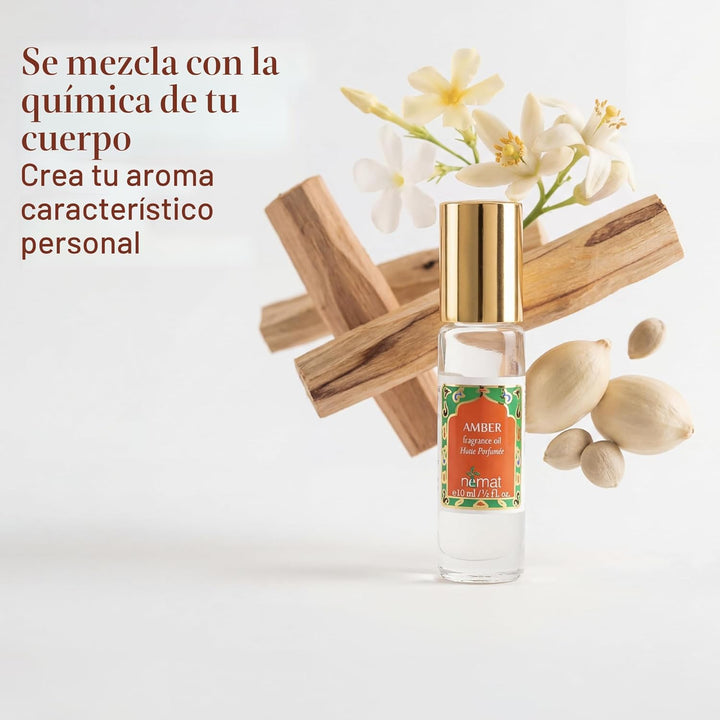 Aceite perfumado Ámbar de Nemat, 10 ML