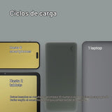 Clemm Cargador portátil de 30000 mAh, batería externa para iPhone,...