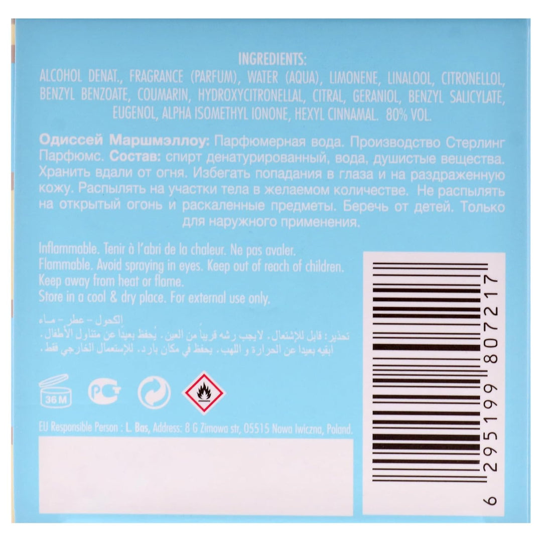Odyssey - Edición de Malvavisco Gourmand de Armaf para mujer - 3.4...