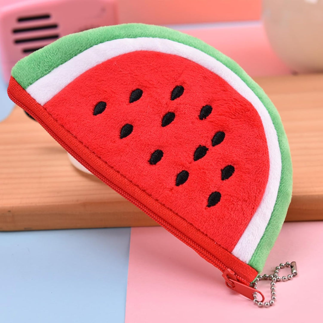 Bolsa de cambio de sandía diseño divertido y suave para
