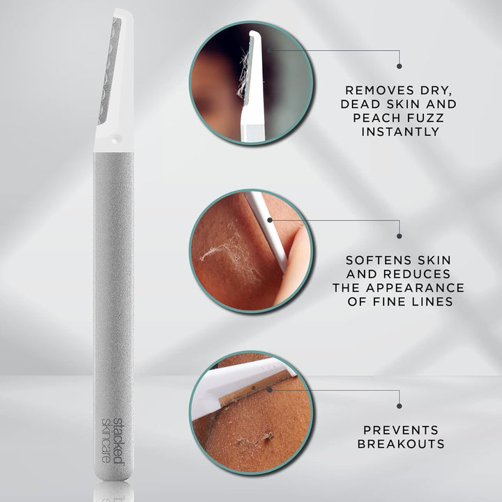 Kit de reemplazo 3 hojas de afeitar para dermaplaning