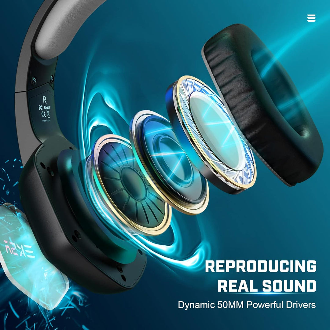 EKSA E1000 - Auriculares USB Gaming para PC, auriculares de computa...