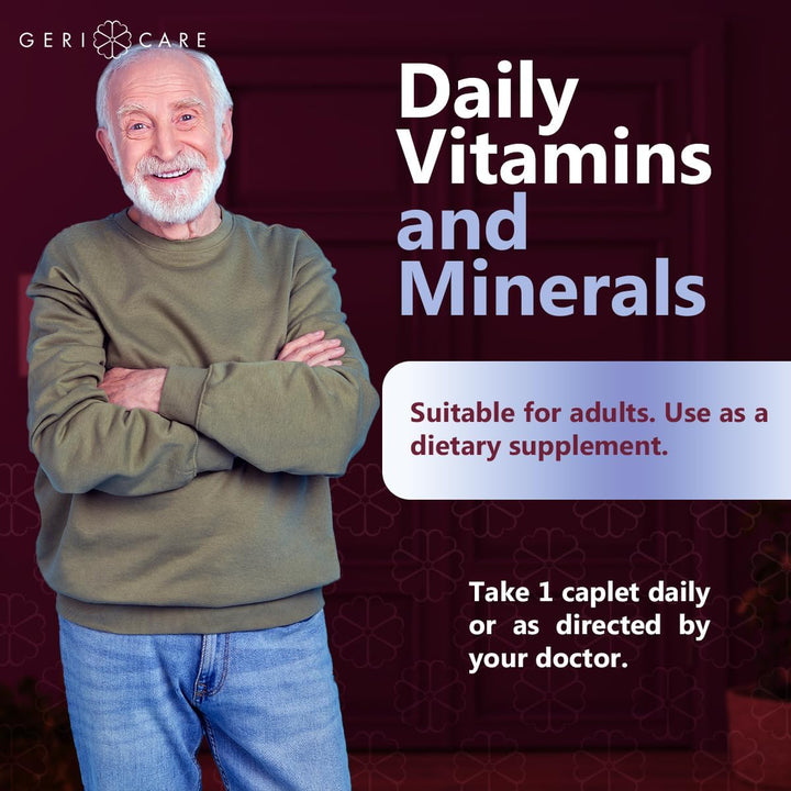 GeriCare Thera M - Cápsulas multivitamínicas, mezcla de vitaminas y...