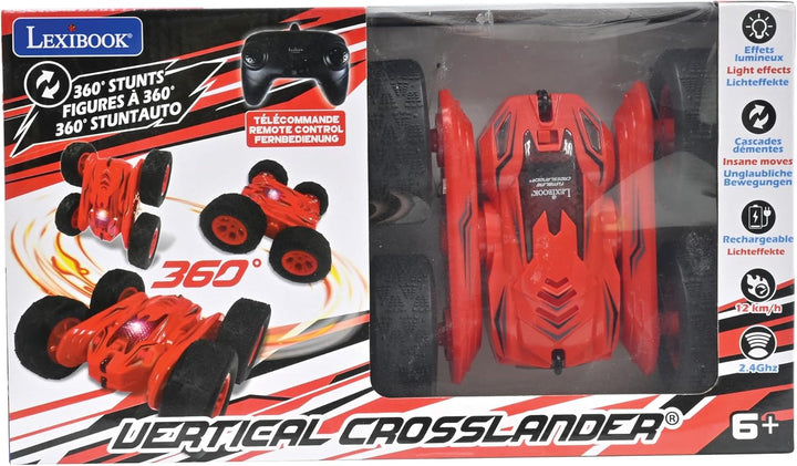 LEXiBOOK, Crosslander vertical, coche de control remoto todo terren...