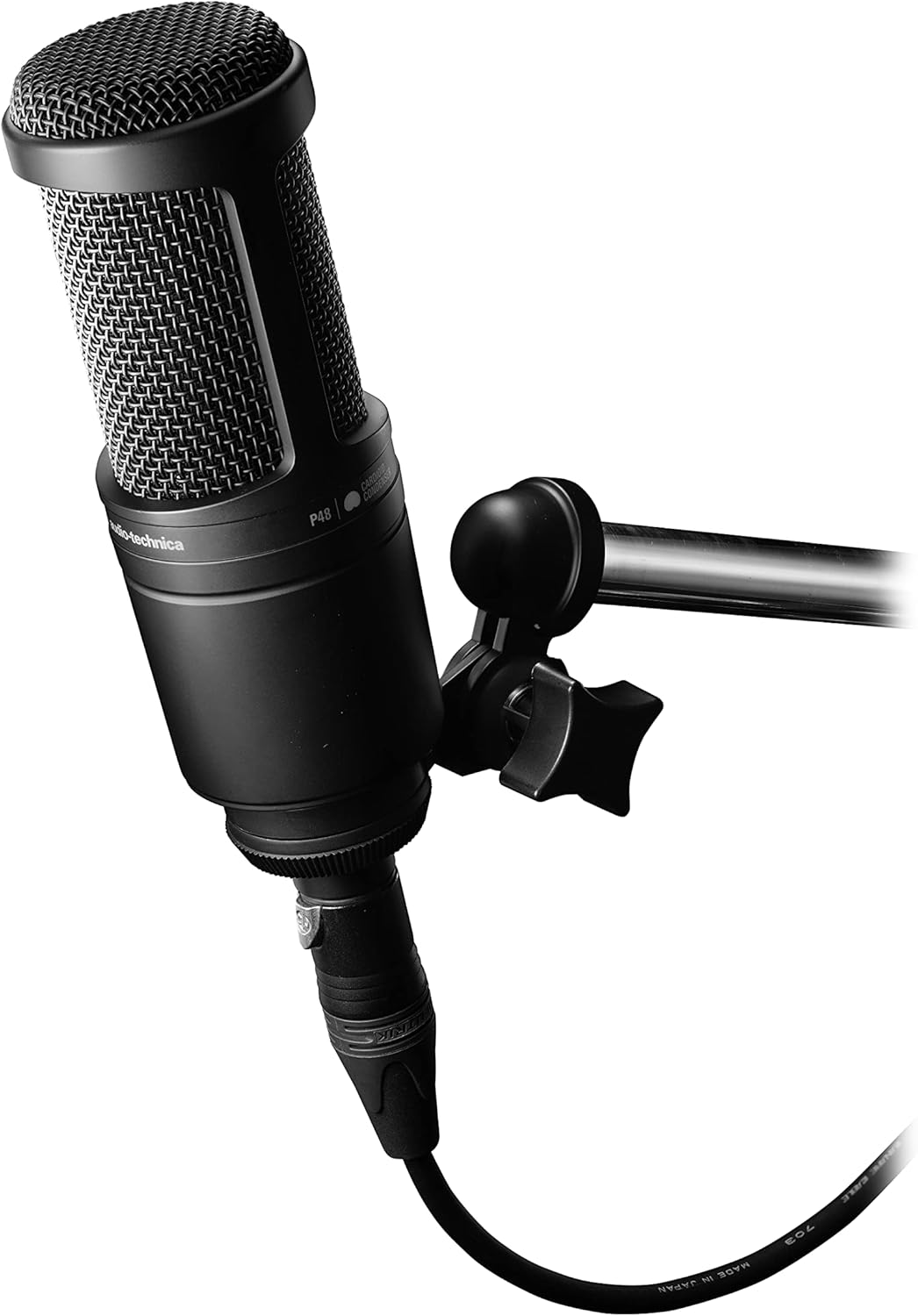 Audio-Technica AT2020 Micrófono de estudio de condensador cardioide...