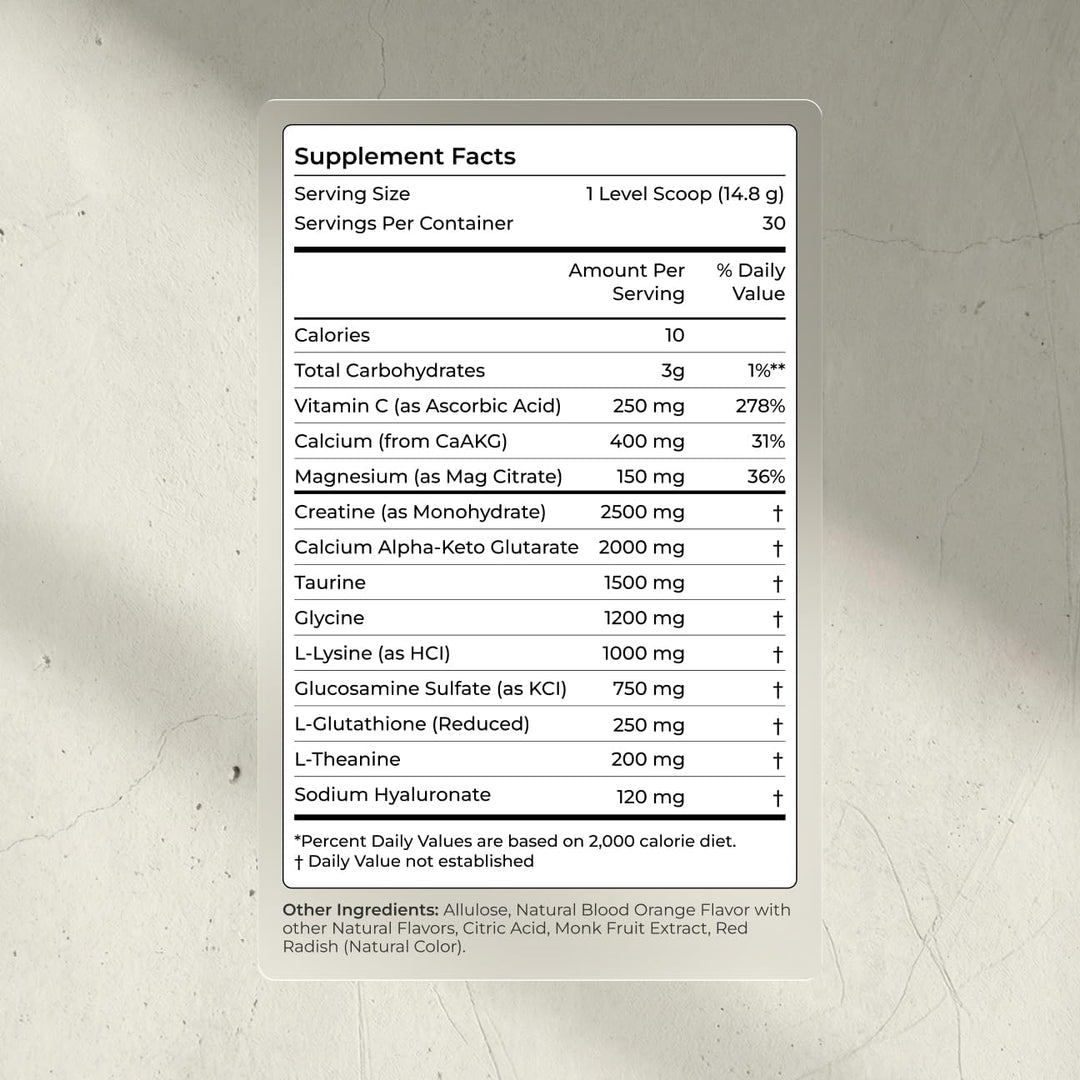 Blueprint Bryan Johnson Mezcla para la Longevidad - Suplemento para...