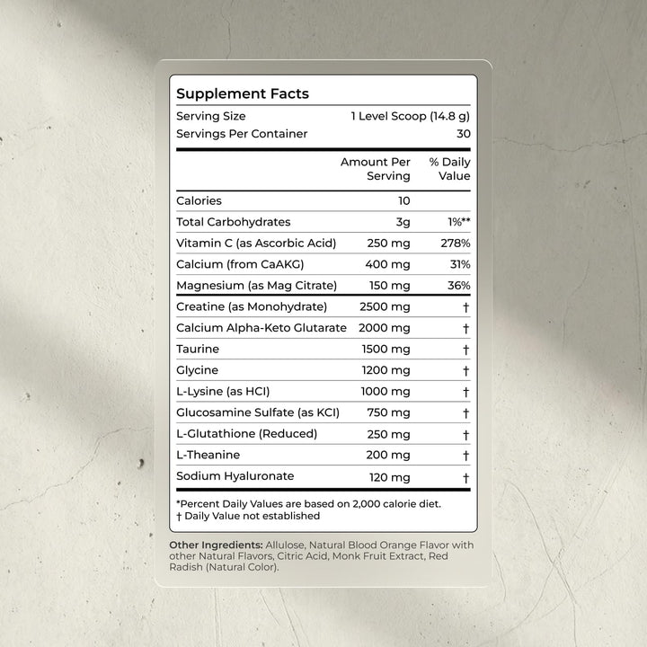 Blueprint Bryan Johnson Mezcla para la Longevidad - Suplemento para...