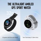 COROS PACE 4 Reloj deportivo con GPS ultraligero (nailon negro, estándar)